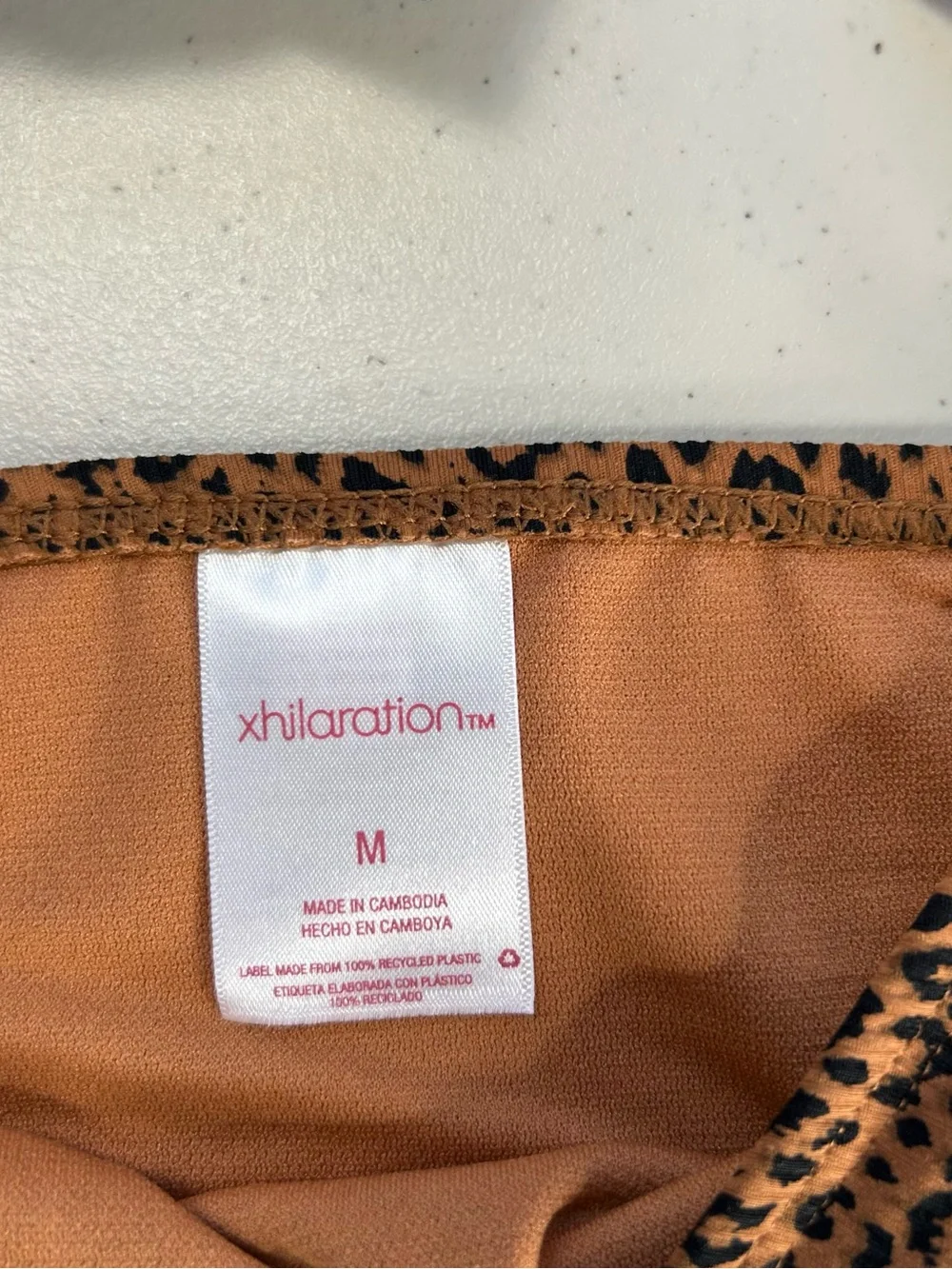 Xhilaration Juniors Medium Animal Print String Hipster Bikini Bottom